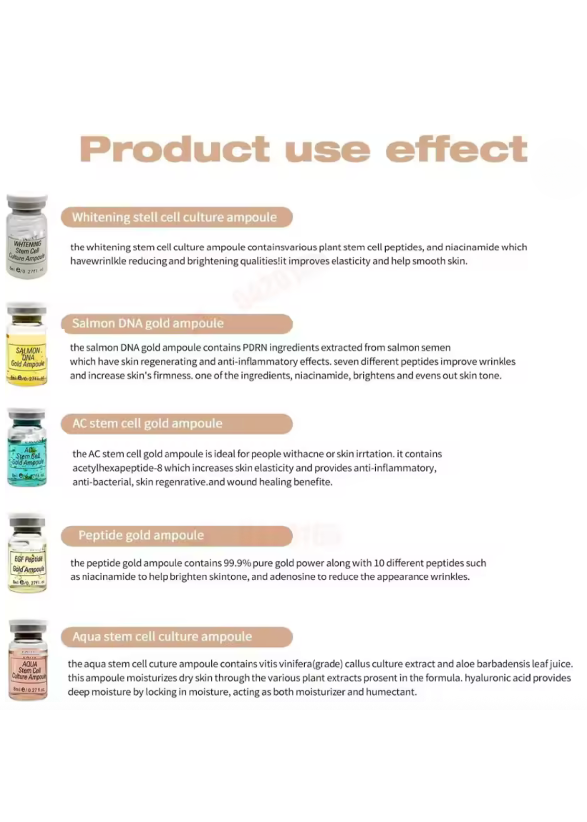 Stayve Salmon DNA Gold Ampoule – Premium PDRN Booster, Stem Cell, EGF Peptide