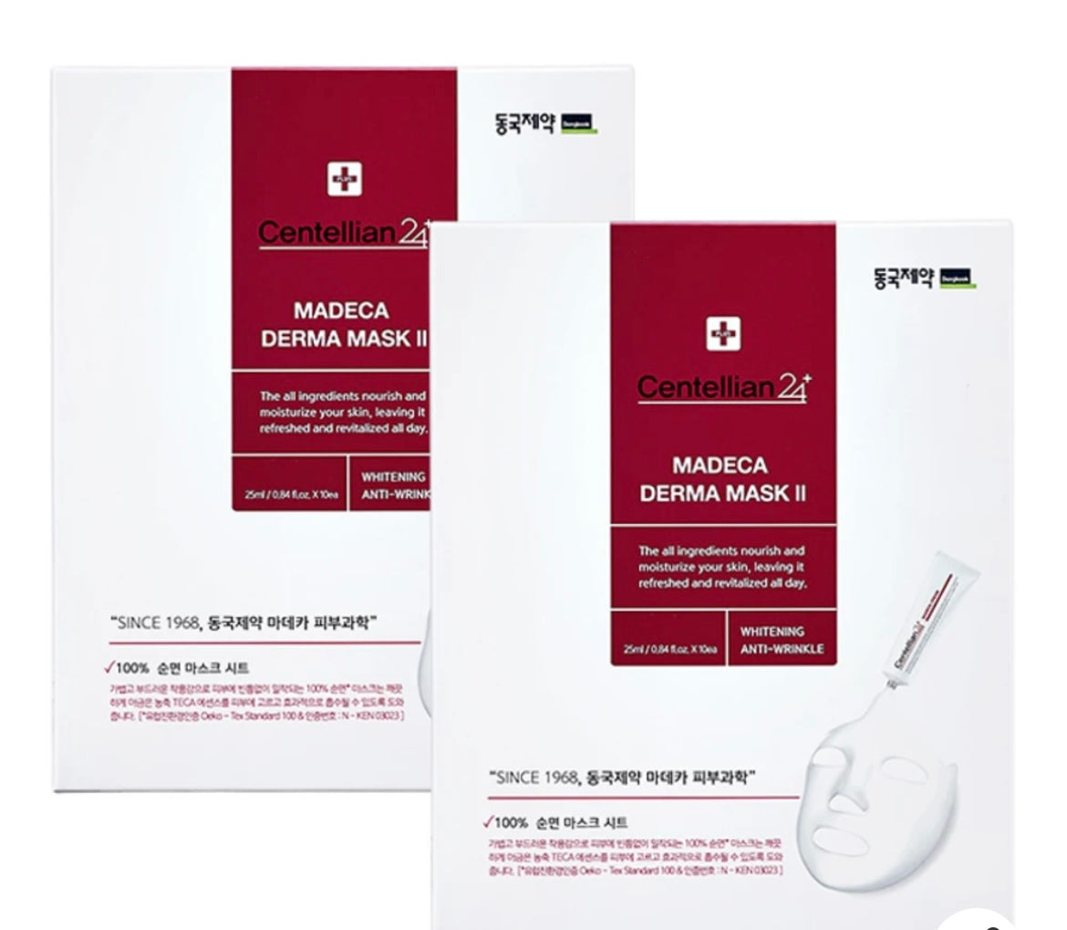 Dongkuk Pharm - Centinella 24 Madeca Derma Mask Koree Skincare (10pcs per box)