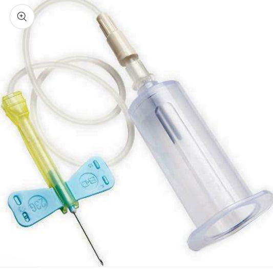 10pcs. -23g Blue BD Vacutainer Safety Lok Blood Collection Set 7" Tubing | Product Description