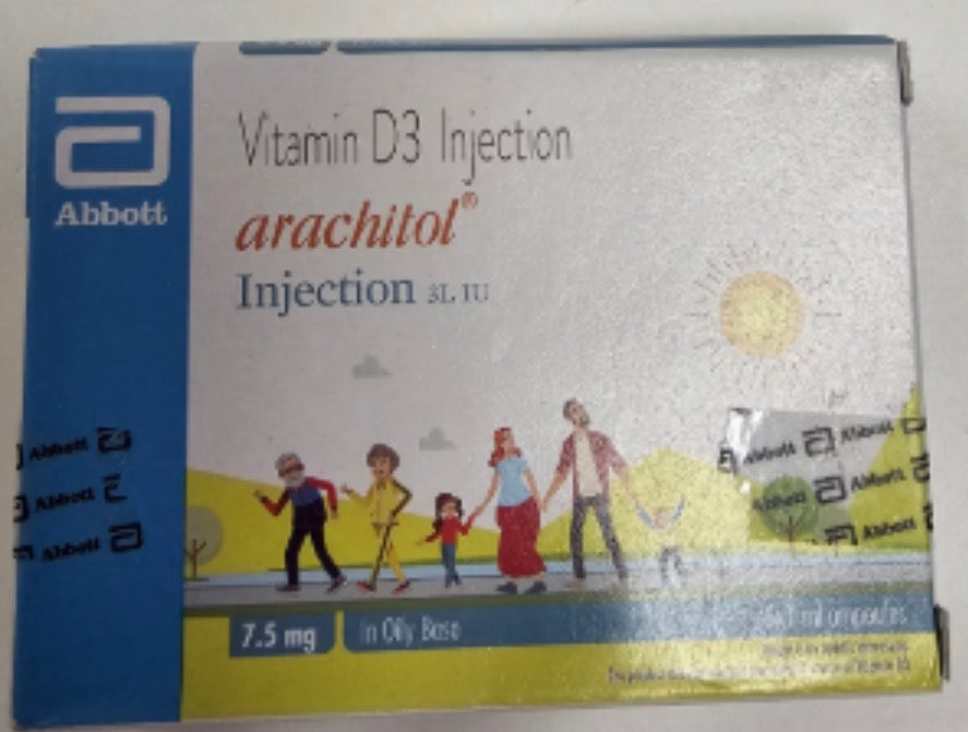 Vitamin D Injection  7.5mg / 6A x1ml Abbott 300 000iu