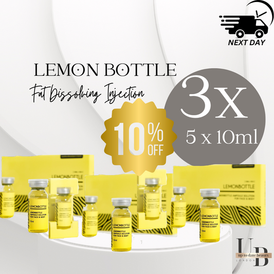 Lemon Bottle PACKAGE - 3 X 5 x 10 ml Vials