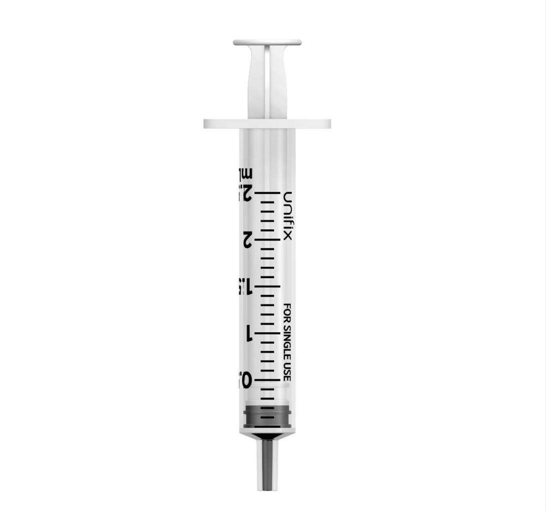 2 ml syringe - BOX of 100 pcs.