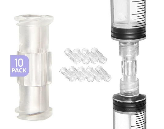 Sterile Luer Lock Syringe Adaptor Single Use Medical Connector