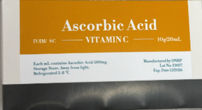 Vitamin C – 10 g. - IV