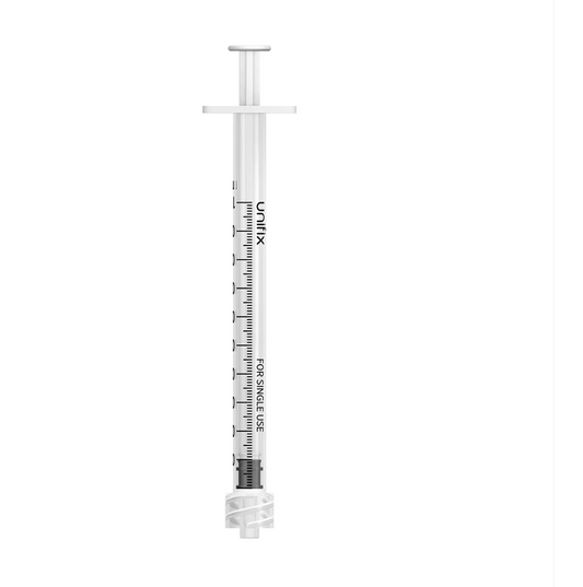 1ml syringe Luer-Lok - BOX of 100 pcs.