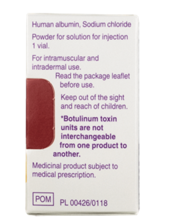 BOTOX® 50u - Single Pack - Botulinum Toxin Type A