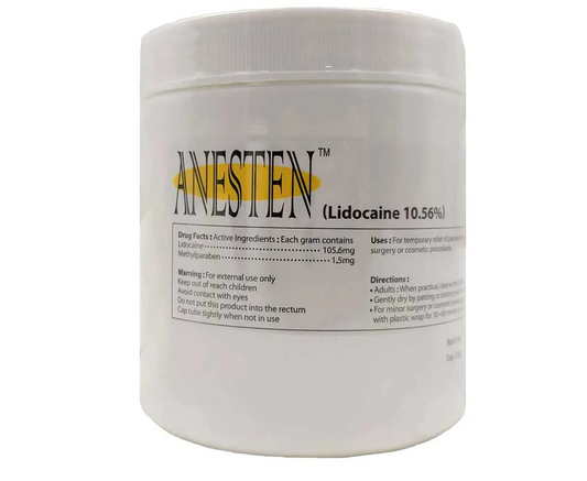 ANESTEN Numbing cream 500 gr - 10.56% Lidocaine